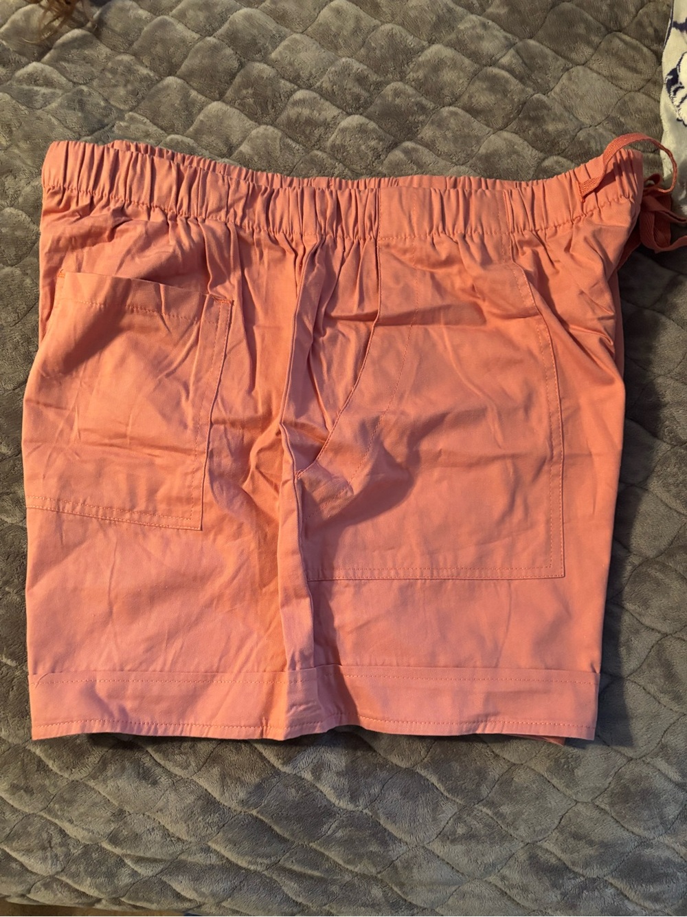 Amazon Women's Drawstring Pocket Athletic Shorts - Coral
